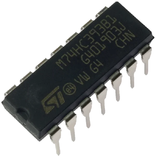 7493 IC 4-Bit Binary Counter