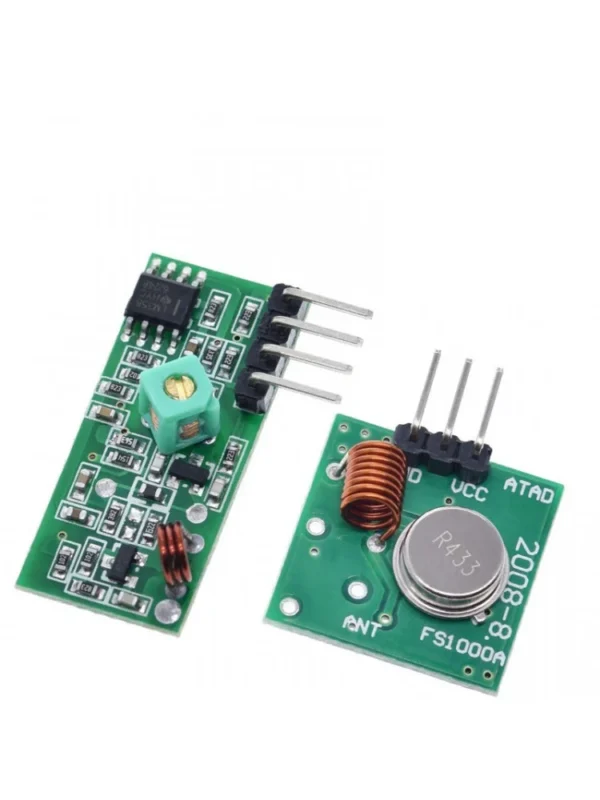 RF Wireless transmitter and receiver kit 433Mhz