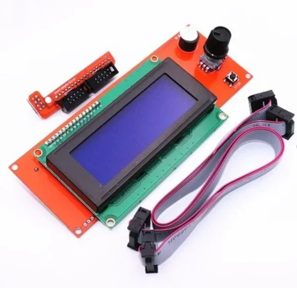 Visual Search Save View image Share More Impressora 3D Caseira - Reprap Paraná: Teste LCD