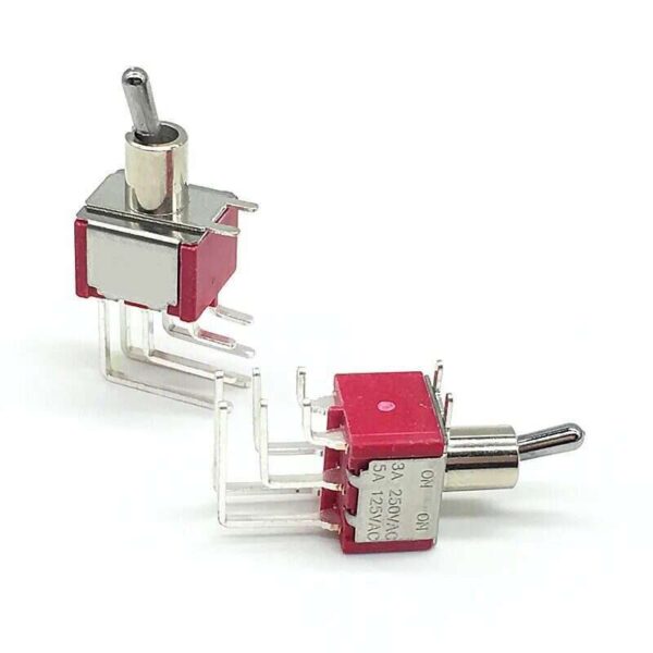 toggle switch right Angle  6pin