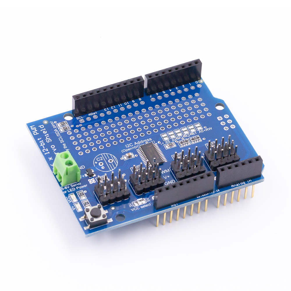 PCA9685 Servo Driver Shield Module For Arduino 16 Channel I2C interface