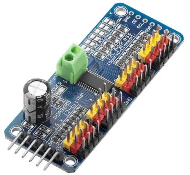 Servo Motor 16 Channel Driver (PCA9685)