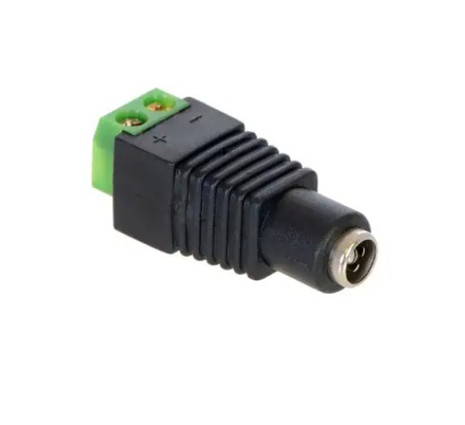 Female DC Jack Adapter with Terminal Block